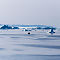 vor Ilulissat liegt eine Eisbarriere